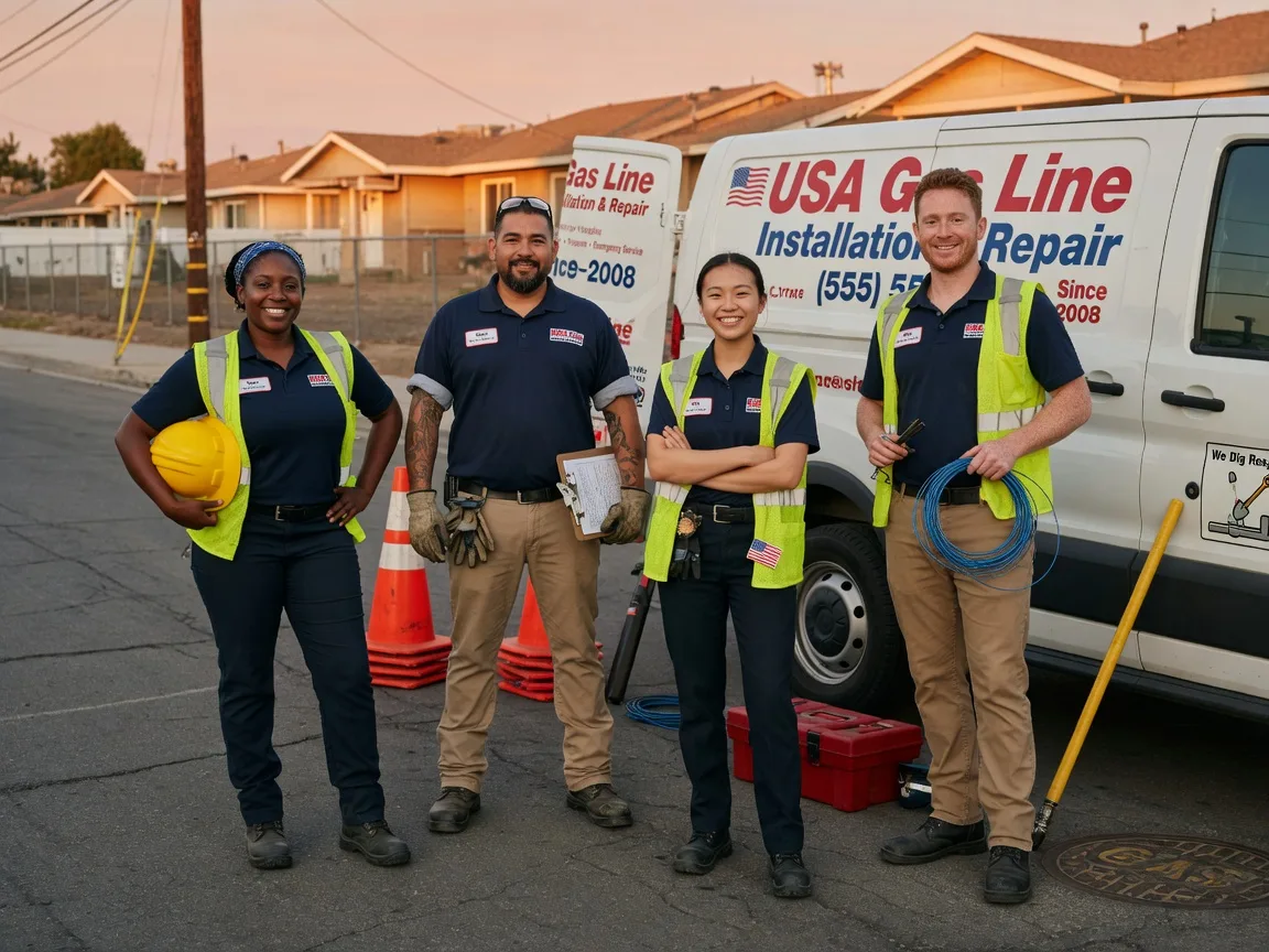 Gas Line Installation company in Meraux, LA